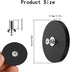 Generic (2Packs) Fridge Magnet Mount for Skylight Calendar Digital Calendar,No Drilling Magnetic Wall Mount Accessories