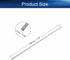 Auniwaig Round Steel Rod, HSS Solid Lathe Bar Stock Tool 1.5mm x 100mm, for Shaft Gear Drill Lathes Boring Machine Turning Miniature Axle, Cylindrical Pin DIY Craft Tool, 10pcs