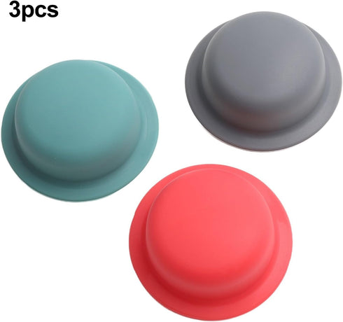 Wrenmor 3-Pack, Silicone Pot Lid Knob And Handle Cover Heat-Resistant Non-Slip Design For Secure Grip On Hot Cookware