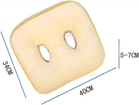 DYYTRm Beautiful Buttocks Seat Cushion,Memory Foam Sit Bone Relief Cushion for Butt, Lower Back, Hamstrings, Hips
