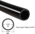 QuQuyi 3/16" (4mm) ID x 5/16" OD High Temperature Silicone Vacuum Tubing Hose Black, 16.4ft Length