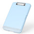 Rimilak Plastic Clipboard with Storage - High Capacity Nursing Clipboards with Pen Holder, Light Blue