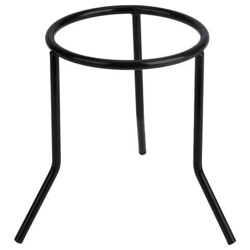 stonylab Durable Lab Metal Tripod Stand for Bunsen Burner, Reusable Laboratory Use, Black