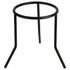 stonylab Durable Lab Metal Tripod Stand for Bunsen Burner, Reusable Laboratory Use, Black