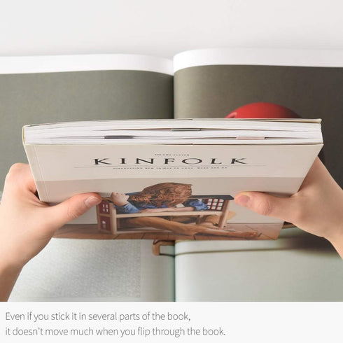 Monolike Set of 5 Magnetic Bookmarks Misty
