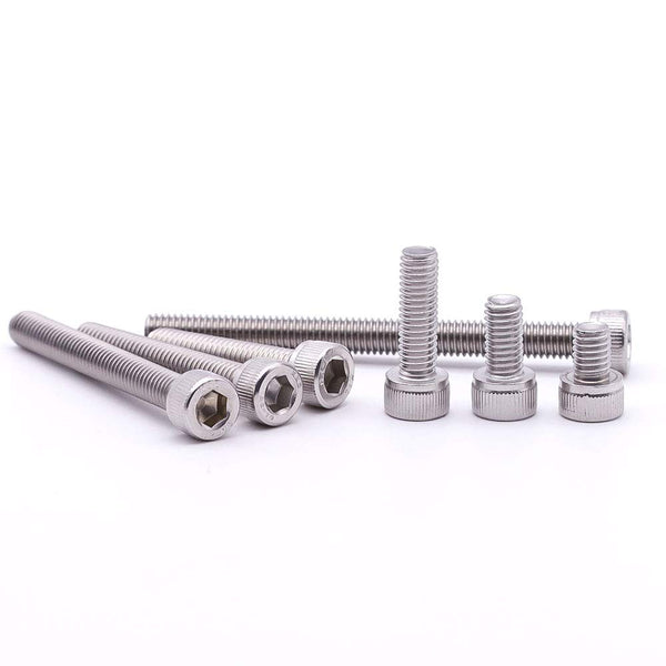 M5-0.8 x 16mm Socket Head Cap Screws Bolts, 304 Stainless Steel, 50 PCS, Allen Socket Hex Drive