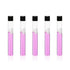 40pcs Glass Serological Test Tubes with Black Bakelite Screw Caps, 15ml 16x150mm, Borosilicate Glass