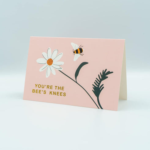 4x6 20-Pack) Set, Gooji Bee & Dasiy Gold Foil Thank You Cards (Bulk Matching Peel-and-Seal Envelopes | Assorted