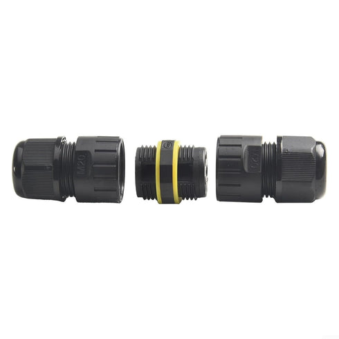 Septoolshop IP68 M20 2P Outdoor Junction Box for Solar Panel Systems Outdoor for LIGHTING Installations Tunnel