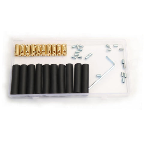 10Pcs 6 Awg,80 Amp Connector for Wiring,Wire Connector Nut Kit, Splicing Quick Wiring Connection Terminal, Circuit Connector Conductor Connector Kit