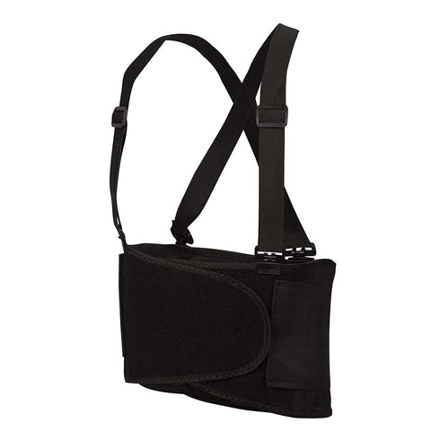 Cordova SB-M Adjustable Back Support Belt, Medium, Black