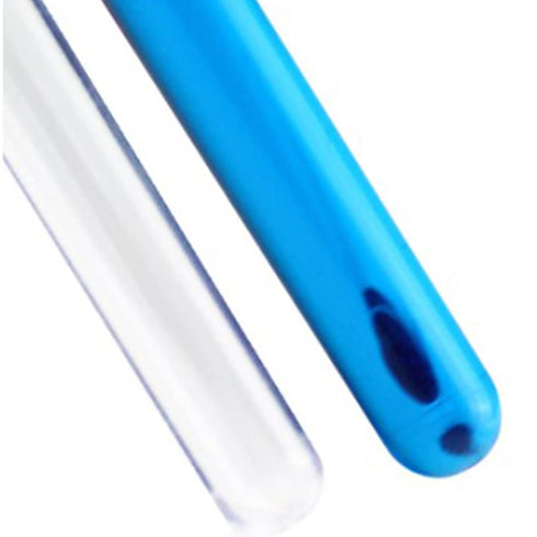 Othmro 300Pcs Clear Plastic Test Tubes with Red Caps, 12mmx75mm Mini Test Tubes for Laboratory Use