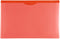 Filexec Legal Size File Jacket, Red, Pack of 5