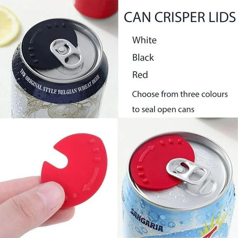 Tangseajiao 6Pcs Random Color Soda Can Covers Lids, Silicone Can Covers for Soda Lid Drink Beer Pop Beverage, Can