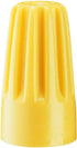 Gardner Bender 25-004 WireGard Electrical Nut, 18-10 AWG, Yellow Screw-on Wire Connector, 25 pk