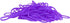 JAM PAPER Colorful Rubber Bands, Size 33, Purple, 100/Pack