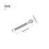 Shoulder Swing Lifting Bolt (M12x90mm) 1Pcs, 304 Stainless Steel Eye Bolts - for Home Renovation, Pipeline Gate Valves Fasteners, Silver