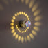2.75X2.16X2.16In Uonlytech Spiral Led Wall Light Modern Down Light Sconce Spotlight for Indoor Wall Lighting Bar Disco