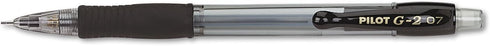 Pilot 51015 Mechanical Pencil, Rubber Grip, Refillable, 0.7mm, Black