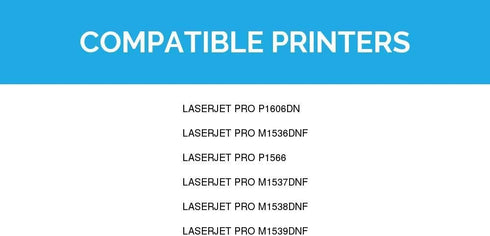 LD Products Compatible Toner Cartridge Replacements for HP 78A CE278A (Black, 2-Pack) for HP Laserjet Pro Models