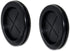 Flyshop Black 50mm 2" Rubber Grommet, 42mm 1-5/8" ID, Round Double-Sided Hole Grommets, 4-Pack