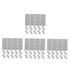Tofficu 4pcs Galvanized Staples Heavy Duty Standard Fasteners for Staplers Office and School Use for Binding