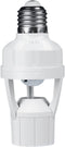 Generic Motion Sensor Light Socket, E26/E27 Screw-in Motion Sensor Light Socket Adapter with