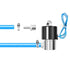 Joywayus 1/4" Barb Hose ID x 1/2" Male NPT Stainless Steel Barb Fitting Connector