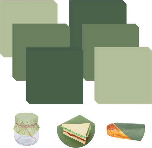 Whaline 240 Sheets Sage Green Wax Paper Solid Green Deli Paper 3