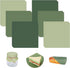 Whaline 240 Sheets Sage Green Wax Paper Solid Green Deli Paper 3