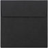 LUXPaper Square Invitation Envelopes, Midnight Black - Peel & Press, 3 1/4" x 3 1/4", 50 Qty, 80lb. Text