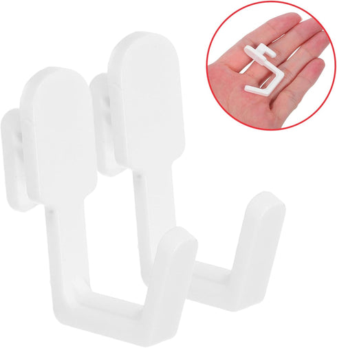 20pcs Cabilock Heavy Duty Pegboard Hooks Multi Purpose Organizer for Tools Kitchen Items Accessories Wall Hangers