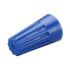 Baomain Wire Connector P2, 22-16 AWG x3 Twist-On Easy Screw On Cap, Blue Pack of 100