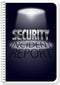 BookFactory Security Incident Report Log Book, Wire-O, 100 Pages, 6" x 9" (LOG-100-69CW-PP)
