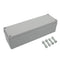 LeMotech Waterproof Dustproof IP67 Junction Box DIY Case Enclosure, Gray 9.8 x 3.1 x 3.3 inch