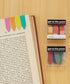 Get to the Point Magnetic Bookmarks, Earthtone Color Line Markers (1 Box of 20)
