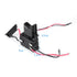 Electric Drill Switch, 7.2 V - 24 V Cordless Lithium Battery Power Tool Speed Control Trigger Switch with Light, Black