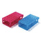 ULAB Plastic Multipurpose 3-Way Centrifuge Tube Rack Set, 2 Colors Red Blue, PP Material