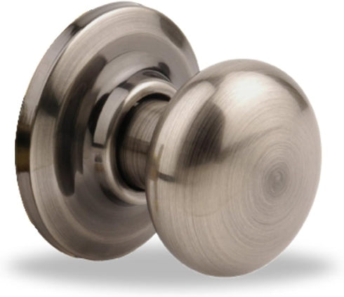 Yale Security YH Collection Cambridge Knob in Antique Nickel - Dummy Knob