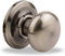 Yale Security YH Collection Cambridge Knob in Antique Nickel - Dummy Knob