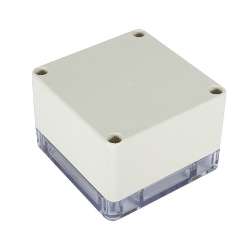 ABS Plastic Junction Box, Dustproof Waterproof IP65 Electrical Box, Universal Project Enclosure Grey, 3.3"x3.2"x2.2"