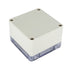 ABS Plastic Junction Box, Dustproof Waterproof IP65 Electrical Box, Universal Project Enclosure Grey, 3.3"x3.2"x2.2"