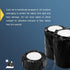 BETCKEY Compatible Continuous Label Replacement for Brother DK-2210, 1-1/7" x 100', Use with Brother QL Label Printers