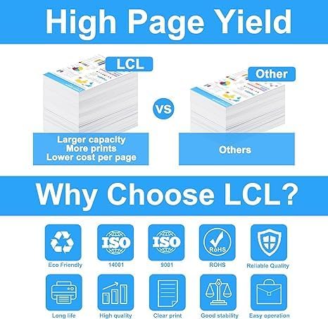 LCL Compatible Toner Cartridge Replacement for HP 36A CB436A, 2000 Pages High-Yield for Laserjet M1120 M1522n