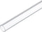 12" Clear Plastic Rigid Pipe Acrylic Tube 12mm x 15mm (1/2" x 0.6") Polycarbonate Tubing for Plumbing, DIY, Aquarium