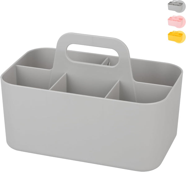 Tiawudi Multipurpose Caddy Organizer, Stackable Plastic Desk Organizer for Office Supplies