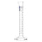 Eisco Labs 10mL Measuring Cylinder, Class A Graduated, Calibrated TC, Hexagonal Base, Blue Graduations