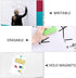 Magnetic Whiteboard Sticker for Wall/Door, 36" x 24" Large Self Adhesive White Board