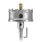 TCT Hole Saw Set, 2-1/2"(64mm) Heavy Duty Tungsten Carbide Tipped Cutters for Stainless Steel, Copper, Plastic & More