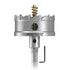 TCT Hole Saw Set, 2-1/2"(64mm) Heavy Duty Tungsten Carbide Tipped Cutters for Stainless Steel, Copper, Plastic & More